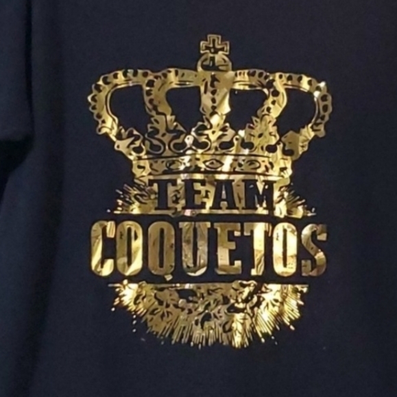 Next Level apparel Black and Gold short sleeves Tshirt size M - Picture 2 of 4